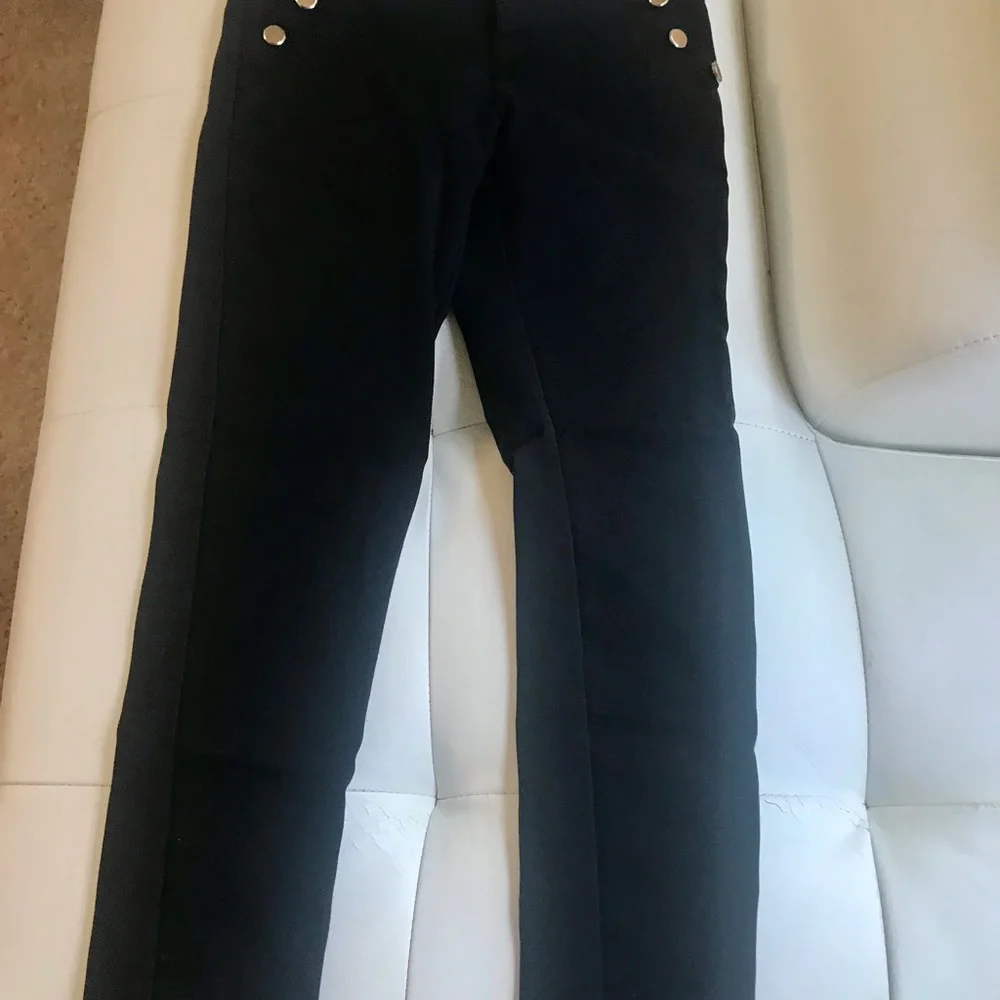 Sublime Fashion Slim Ankle Black Pants, Size Small - Picture 2 of 3
